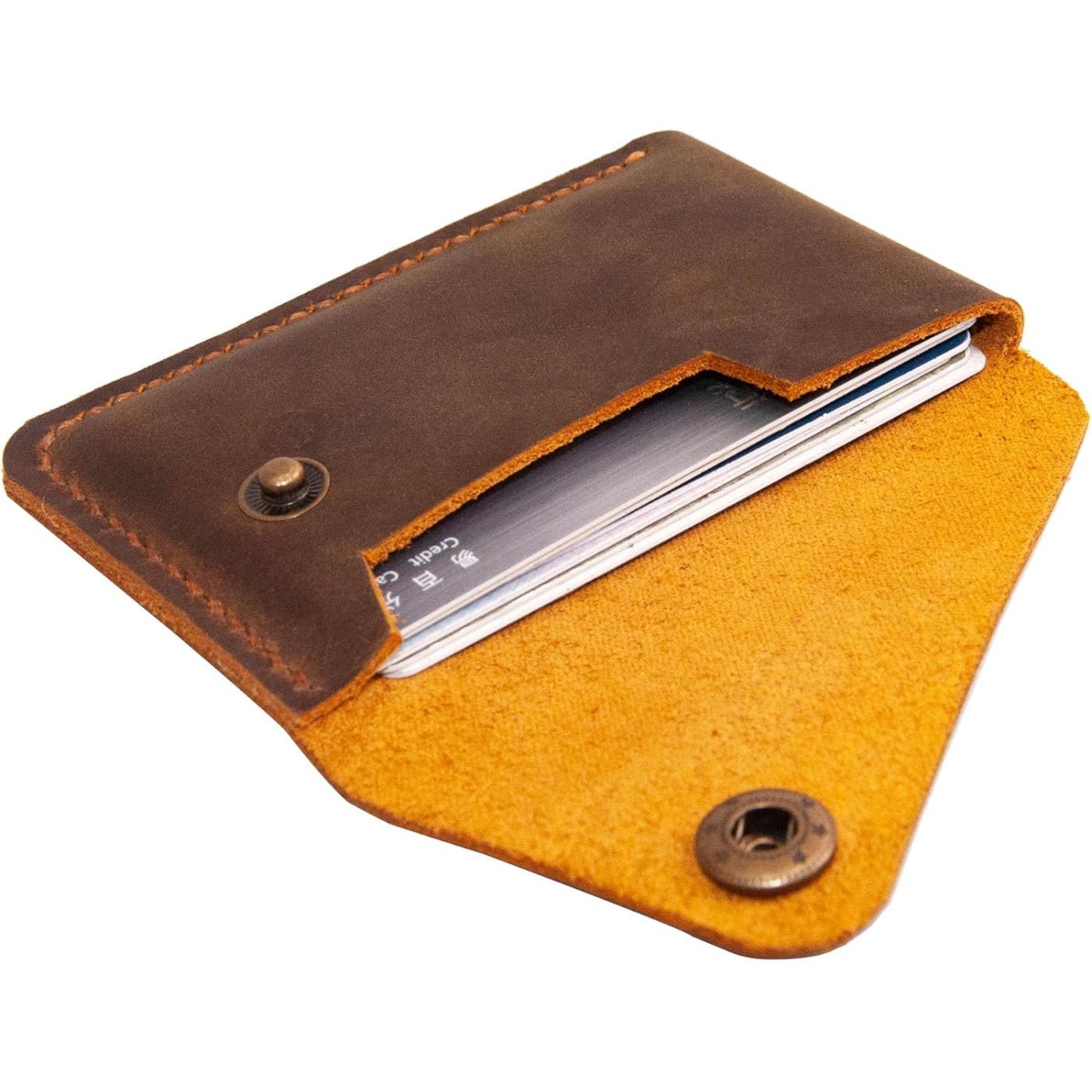 E-shop Minimalistische Kartenetui & PU Leder Kartenhalter | Kreditkarten Geldbörse, Perfektes Weihnachtsgeschenk, Farbe, Handwäsche oder Professionelle
