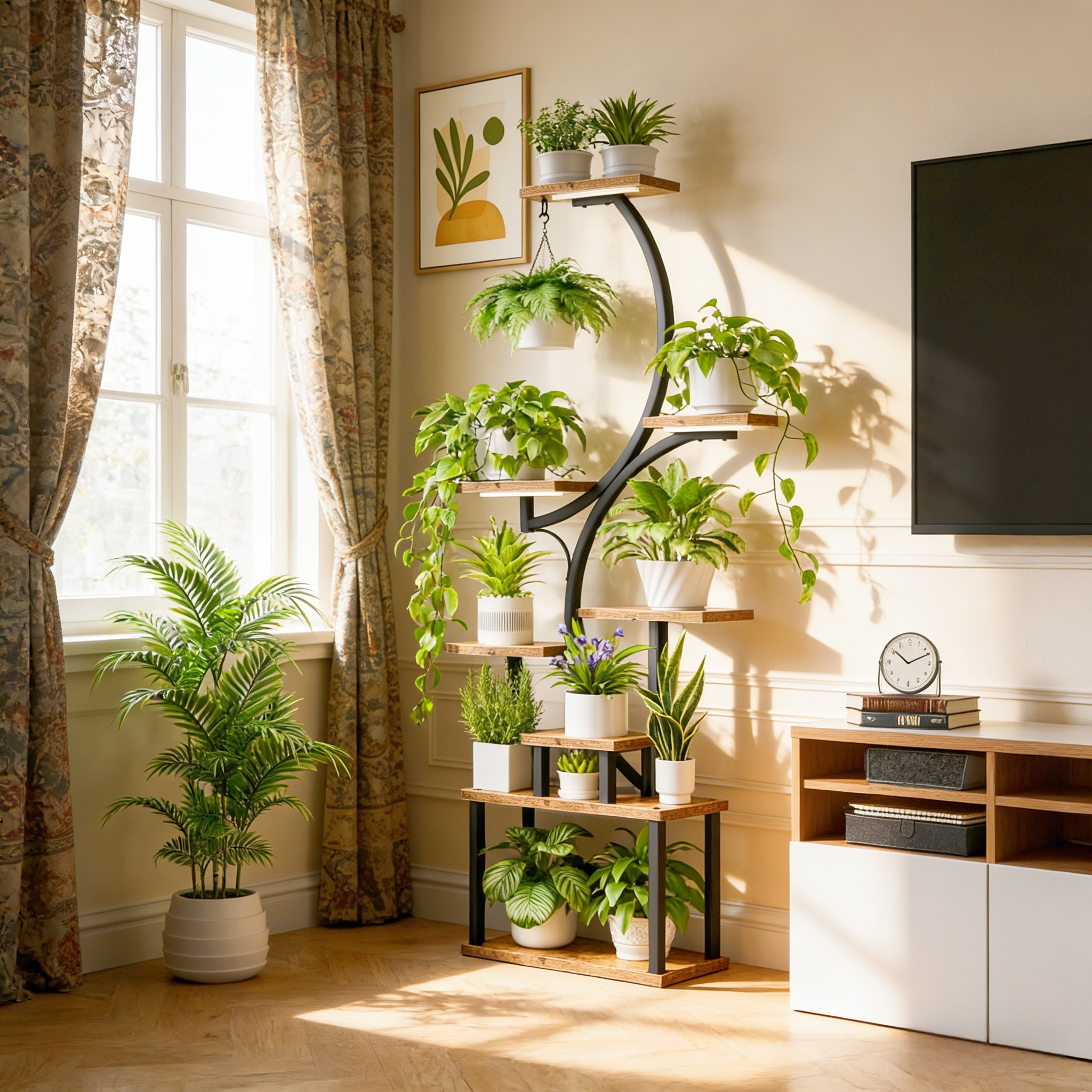 extra tall plant stand indoor - Kuwait