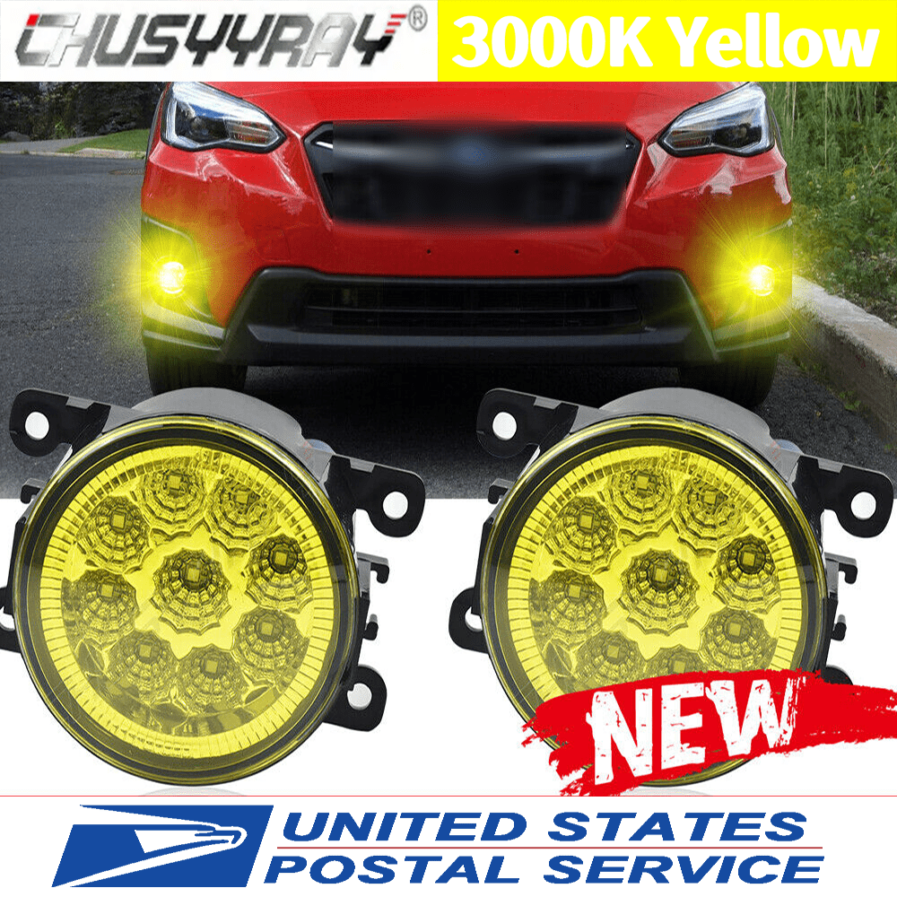 

Led Fog For Subaru Forester 2014-2020 70w 27000lm 3000k 300% , Pack Of 2