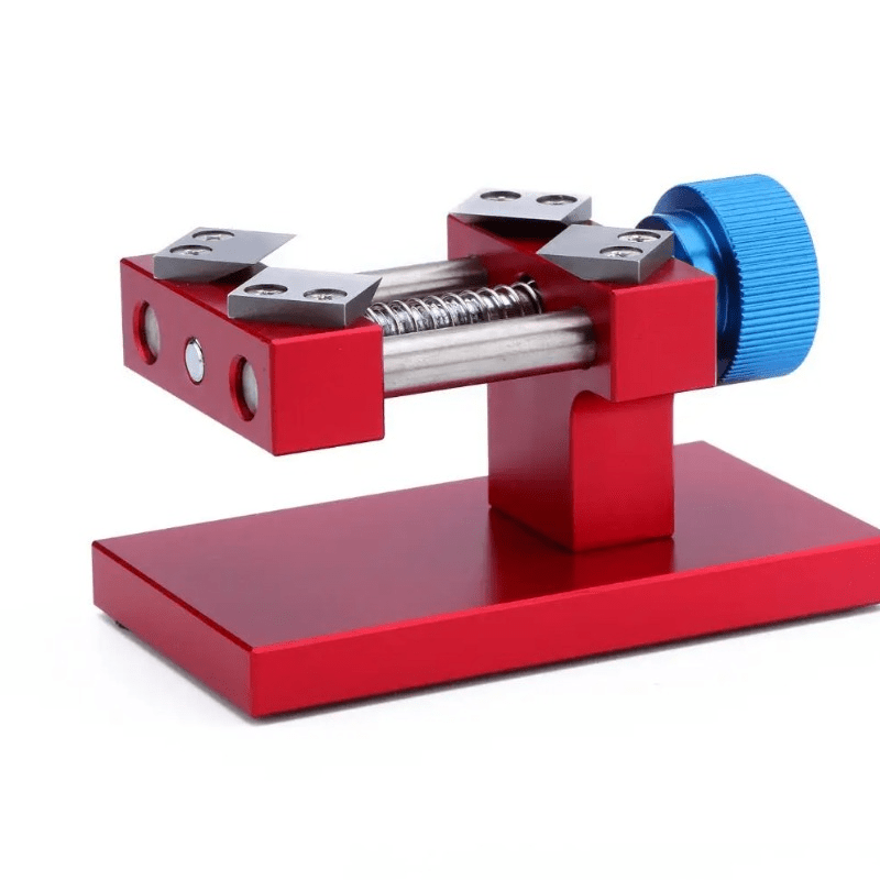 Professional Watch Bezel Opener Removal Tools Workbench Back Case Opener Tool Watch Parts Repair Tool For Watchmaker Red