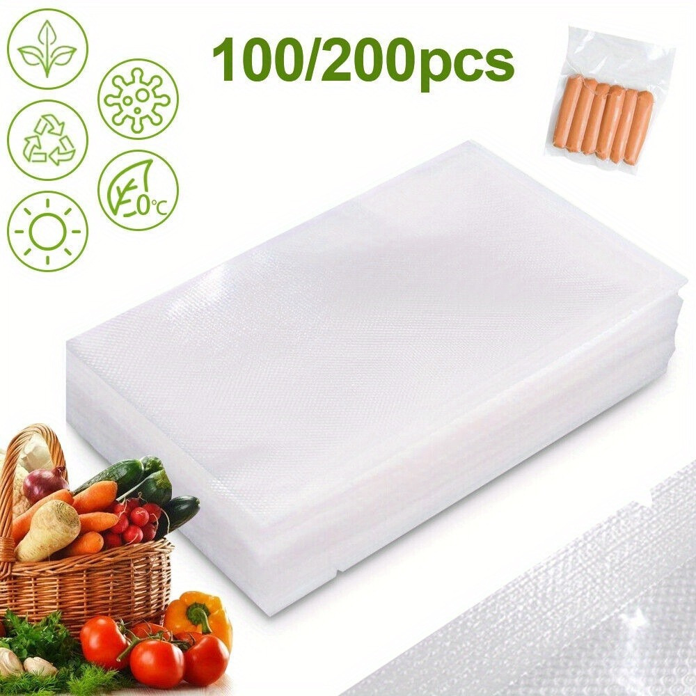 

Vacuum Bag 20 X 30cm Vacuum Film Corrugated For All Vacuum Sealers /200