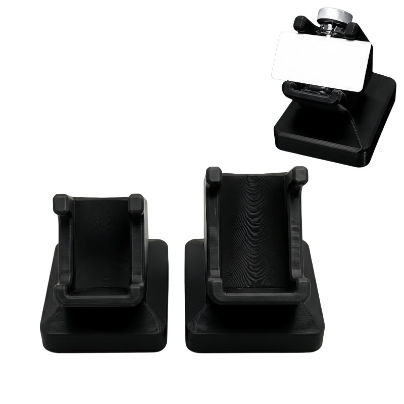 TEMU 2 Packs, 3 Ml And 10 Ml Vial Label Film Tool | Compatible With 40x20mm And 50x30mm Labels, Desktop Stand, Suitable For Packaging And Laboratory