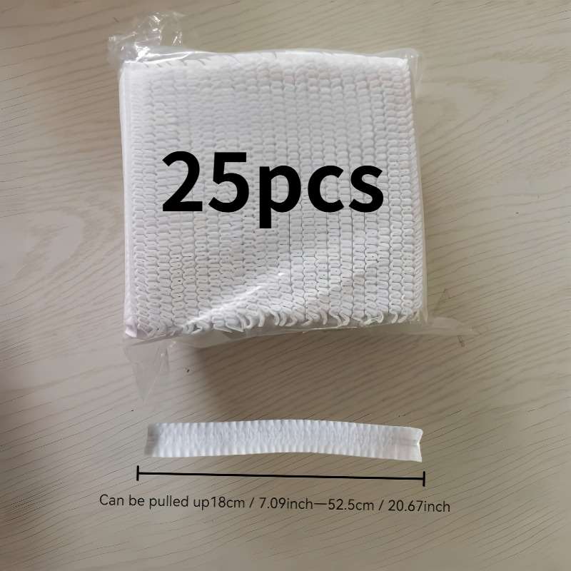 TEMU 25pcs Disposable Broom Covers | Static Adsorption Strong Adsorption Of Hair And Dust, Thickened Material, Of Pet Hair, With Elasticity Random