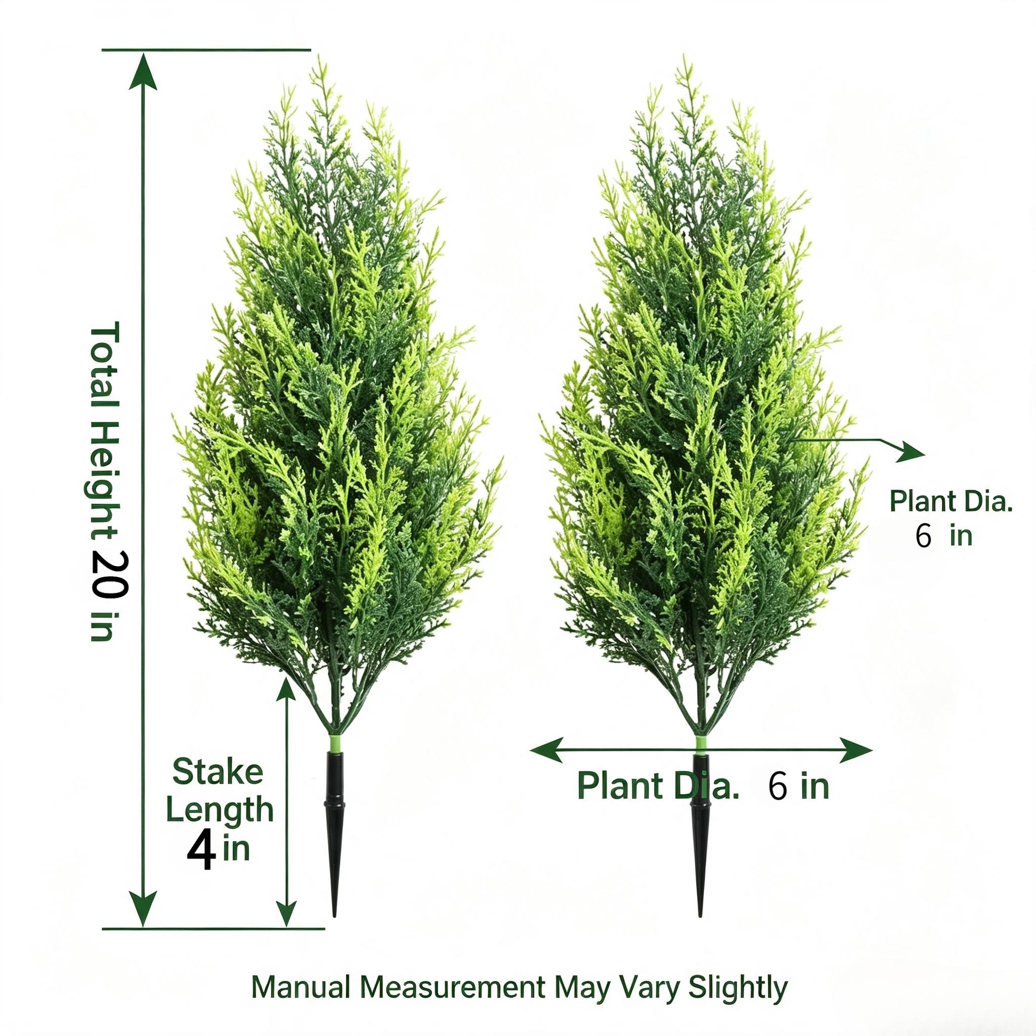TEMU 2pcs Large Artificial Palm Tree, Low Maintenance Evergreen , Palm Plant For Wedding, Backyard & Indoor Outdoor Garden