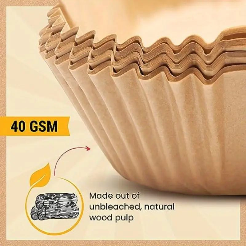 250pcs air fryer liners disposable airfryer paper liners nonstick and oil proof for easy great for oven pans baking 8 square for 58 qt basket by, air fryer liners non stick, disposable air fryer paper, oven baking sheets, nonstick liners, square liners, oilproof design, heatresistant liners, material, baking sheets, cooking liners, meal preppers, home cooks Product details 5