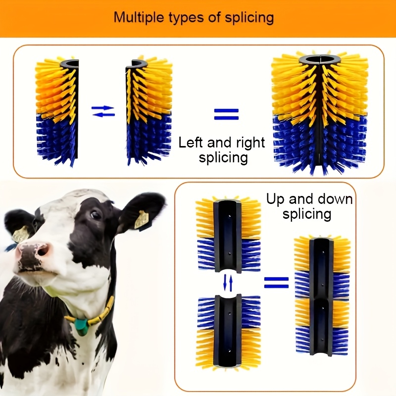 item picture   and cleaning supplies brushes for cows horses and   horse brushes cow brushes and tools for grooming animals backs designed to hang on tree  