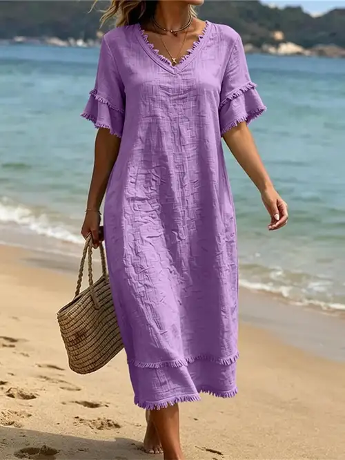 temu cotton dresses cotton dresses women sold on Temu United States
