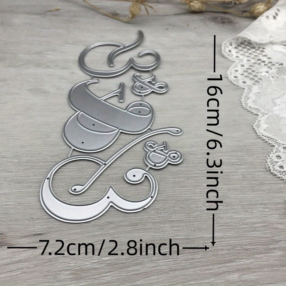 Image of 1pc New Metal Cutting Dies Cut Die Mold & Symbol Decoration Paper Craft Blade Punch Stencils Dies