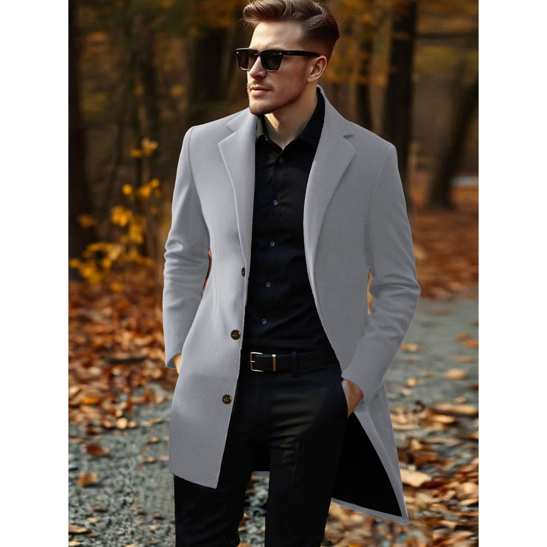 Australia 2025 Mens Full Length Trench Coat Australia Australian