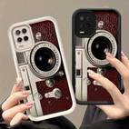 geschikt voor realme v135g hoesje, een stijlkeuze. perfect voor casual entertainment, een must-have mode-accessoire met anti-val functies en minimalistisch zacht siliconen ontwerp geïnspireerd door britse anime-illustraties in pastelkleuren, ideaal voor stellen