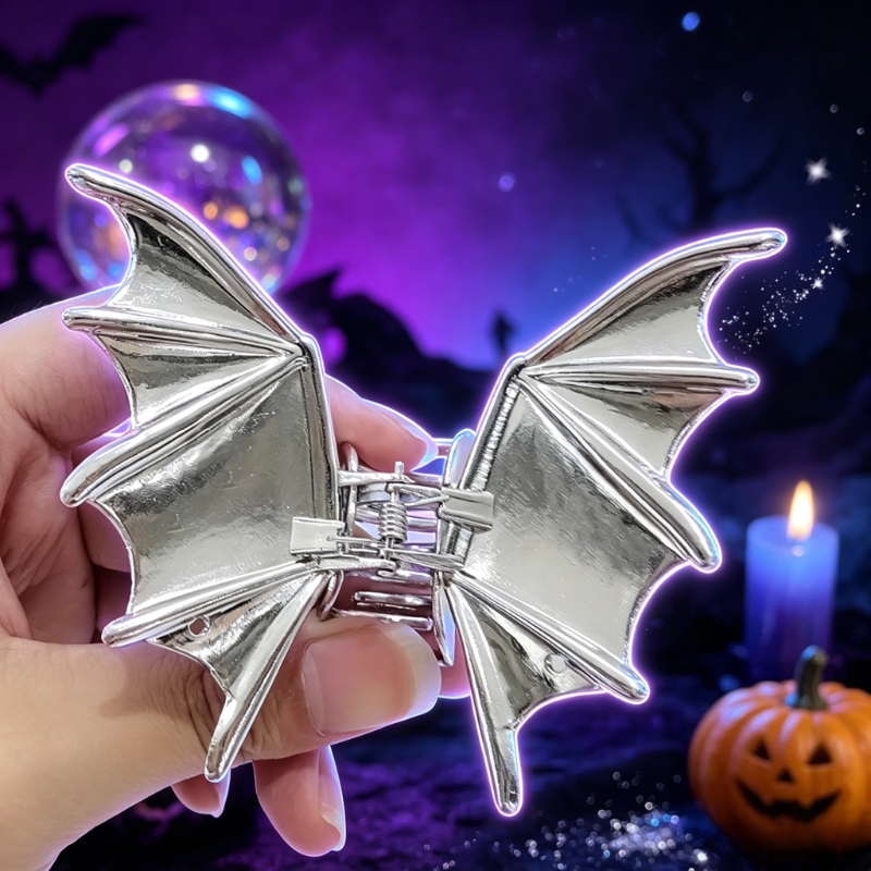 Batwing Shark Hair Claw, Halloween Accessory Gift