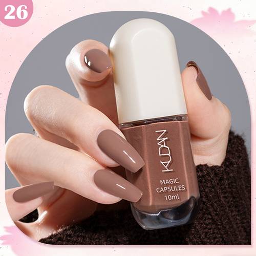 10ml colors water based off nail polish 40 colors fast drying and lamp alcohol free long lasting durable suitable for salon home nail nail care nail art supplies