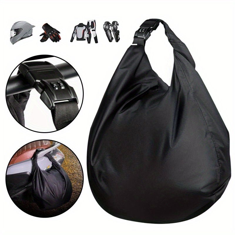 motorcycle helmet bag lock anti theft luggage storage Temu Greece