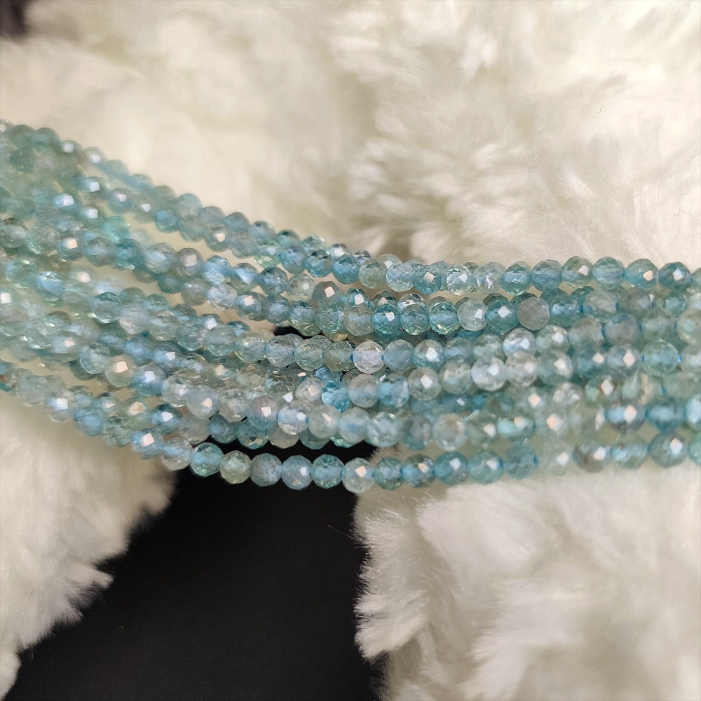 Gemstone Round 12 - 12.9 Mm Size Jewelry Making Beads 6/8/10/12/14mm Natural Aquamarine Round Gemstone Loose Beads - 15 Strand Genuine Aquamarine Beads