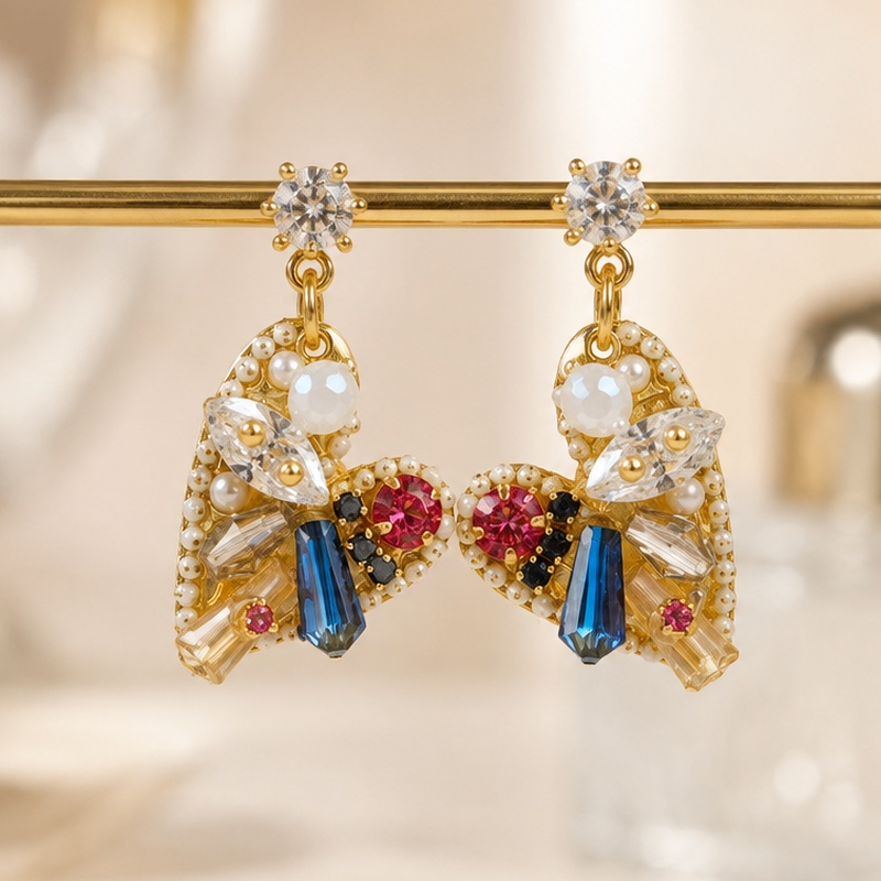 Women's Elegant Graceful Earrings with Sophistication