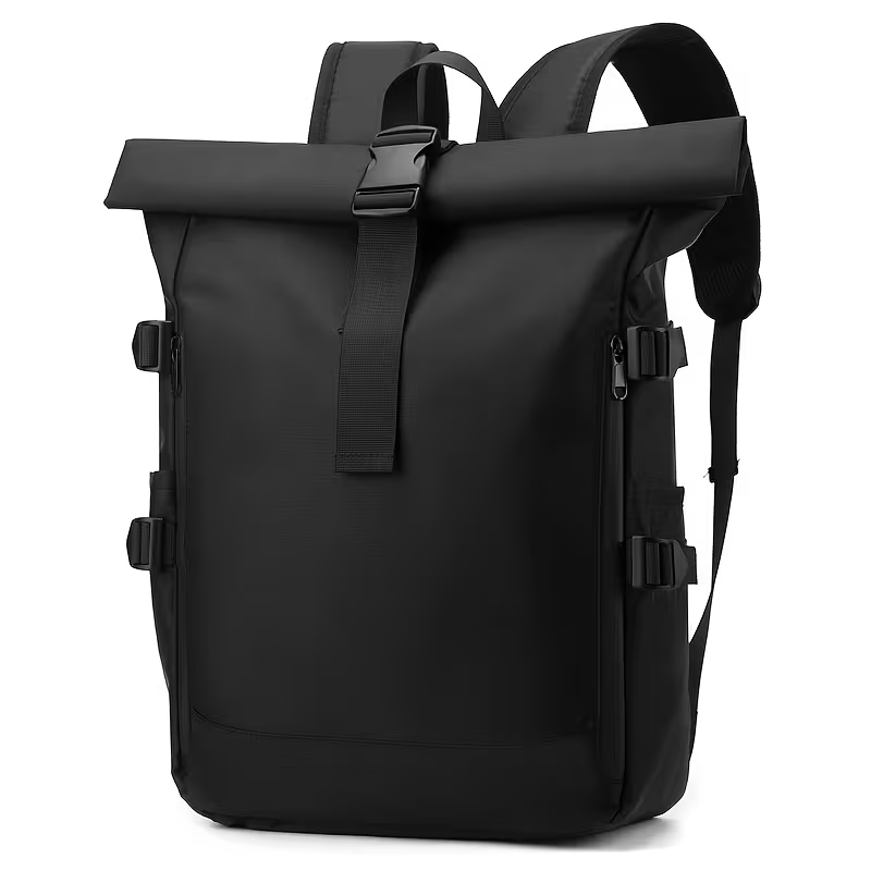 business backpack with laptop compartment Men's Leather Vintage Style Height 14.9 inches durable laptop backpack laptop compartment