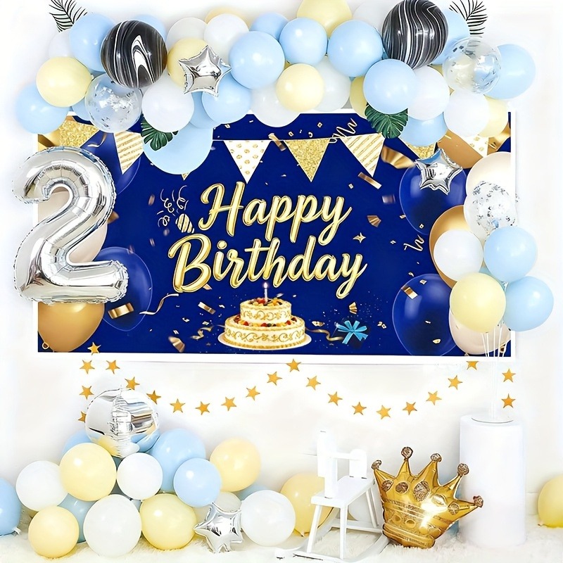 Image of 1 Personalized Outdoor Banner - Custom Photo And Text Design, Durable Polyester Material, With 4 Brass Grommets For Easy Hanging - Suitable For Parties, Birthdays, Graduations, And Business Events
