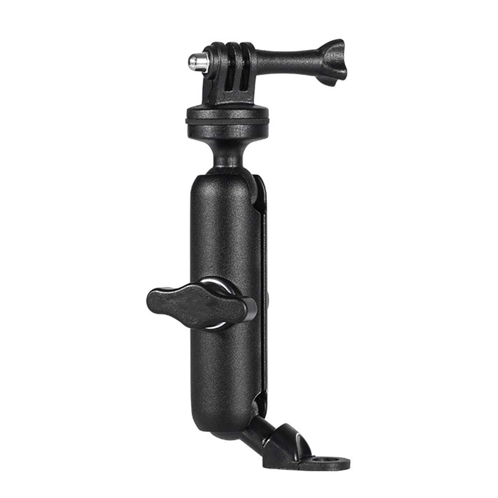 TEMU Motorcycle And Bicycle Sports Camera Mount, Aluminum Handlebar Mount Bracket, Suitable For Hero, , Dji, Aluminum Anti-shake Camera Mount,