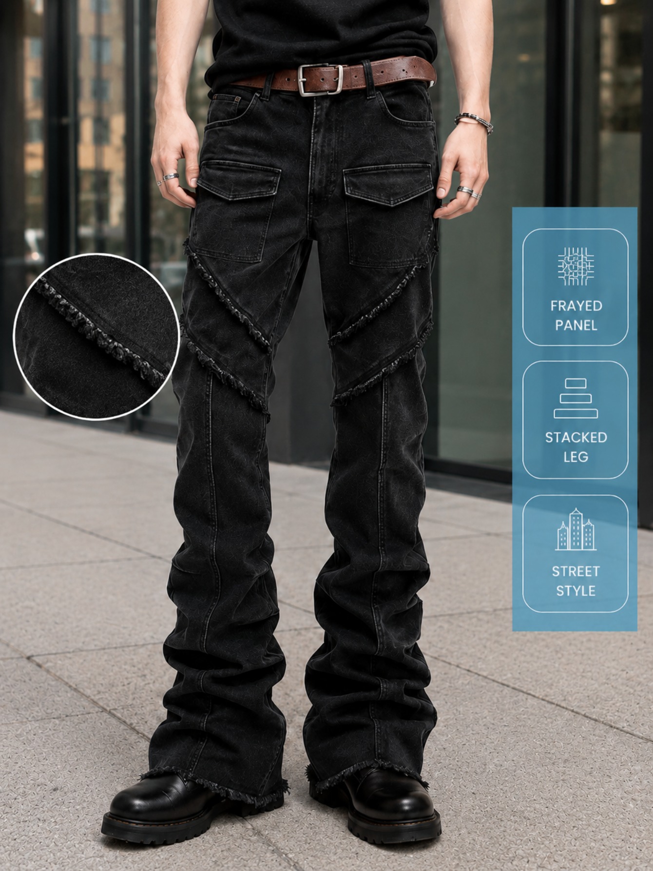 stack pants sold on Temu United States