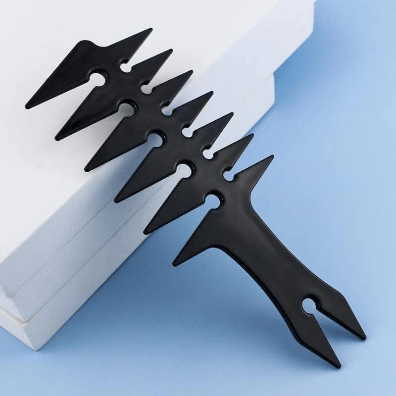 TEMU 1 stuks Heren Brede Tand en Dubbelzijdige Kam voor Unieke Haarstyling Dubbelzijdige Ontwarrende Kam Styling Textuur Kammen Barbersalon Stylist