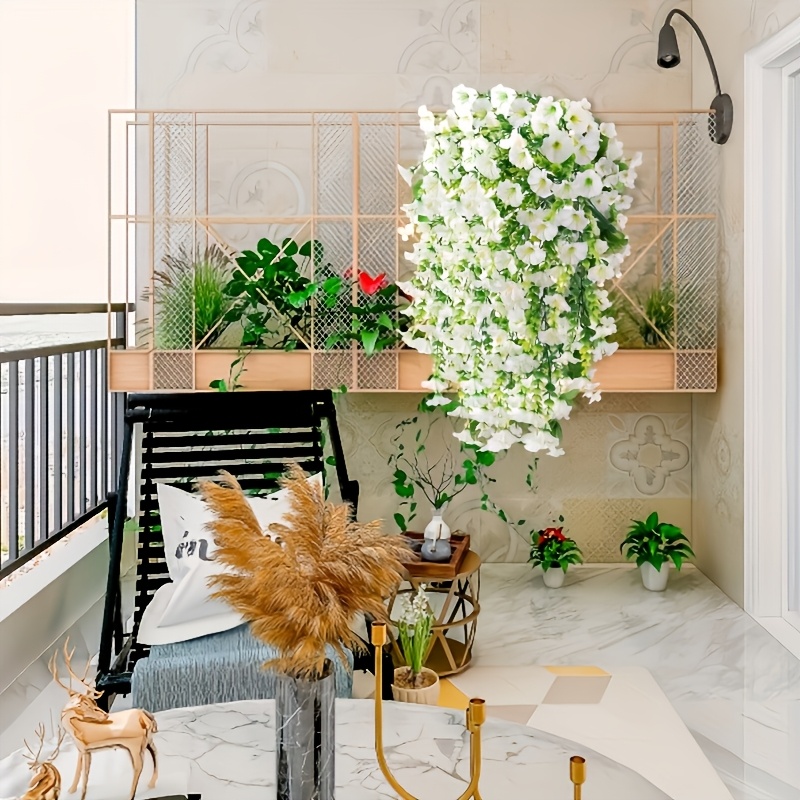 DELSEN, 2 Pezzi Di Edera Artificiale Da Appendere, Da Appendere, Per Casa, Ufficio, Decorazione - 9