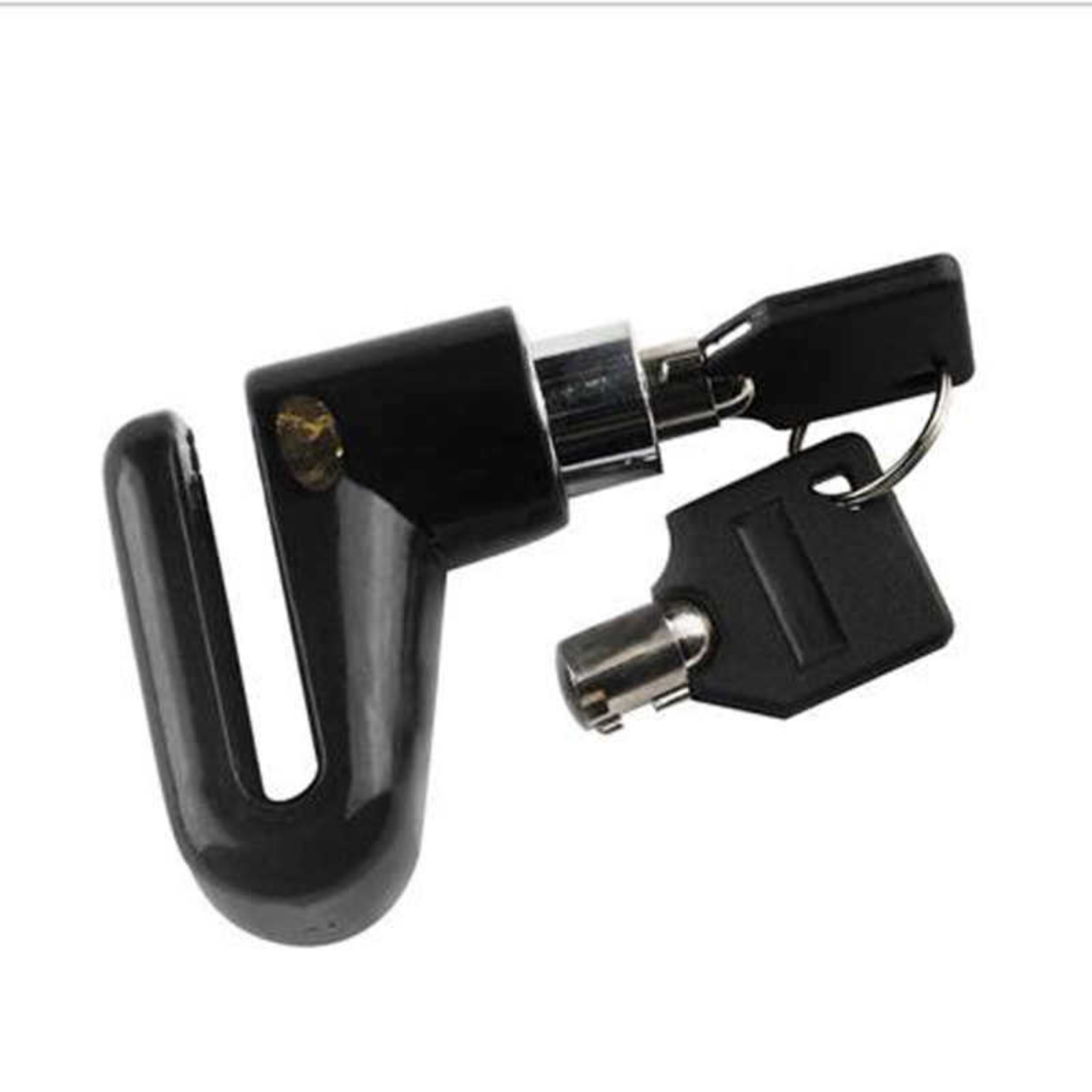 3pcs Heavy-Duty Bicycle Disc Brake U-Lock Set with Keys