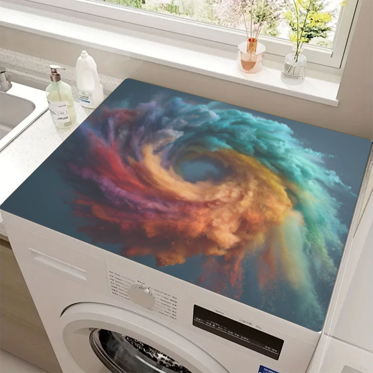 4 Anti-Vibrations-Pads Aus EVA – Für Waschmaschine & Kühlschrank, Schwarz, Je 70 Mm, Kratzschützend