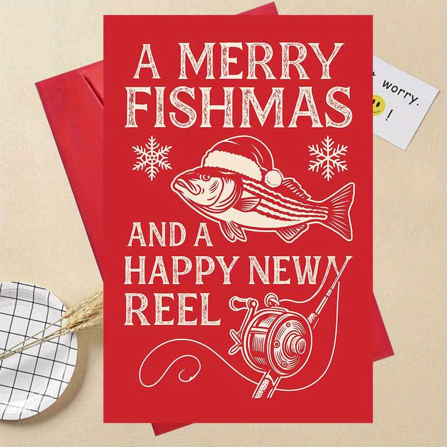 TEMU A Single Humorous Christmas Card For , Ideal For Celebrating The With A Touch Of Fun And Flair