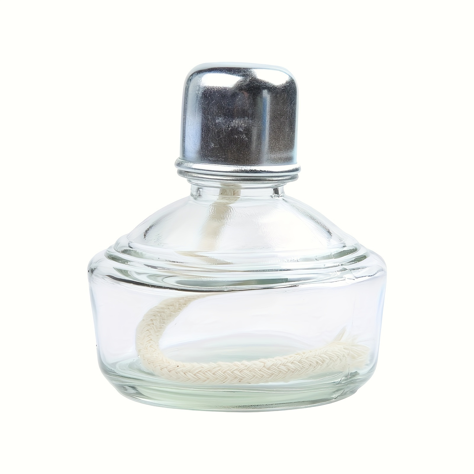 Thickened Glass Alcohol Lamp With Cover Laboratory Heating Tool