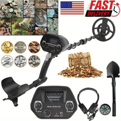 black detector for adults professional all metal detectors golden and silver bigger lcd display