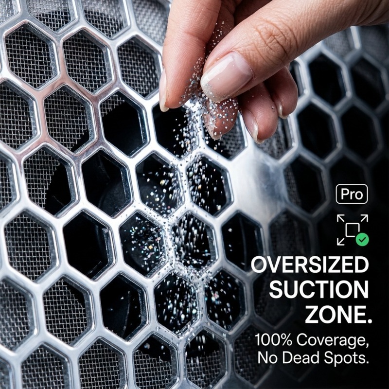 Dual-Turbine High-Efficiency Nail Vacuum