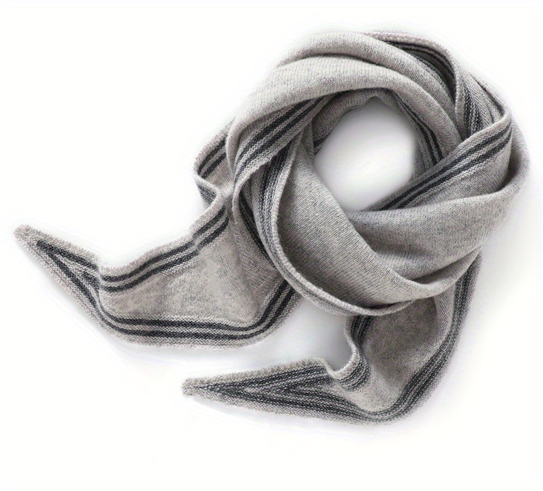 Ultra-Soft Cashmere Scarf: A Two-In-One Versatile Triangular Shawl And Neck Gaiter for Warmth And Comfort