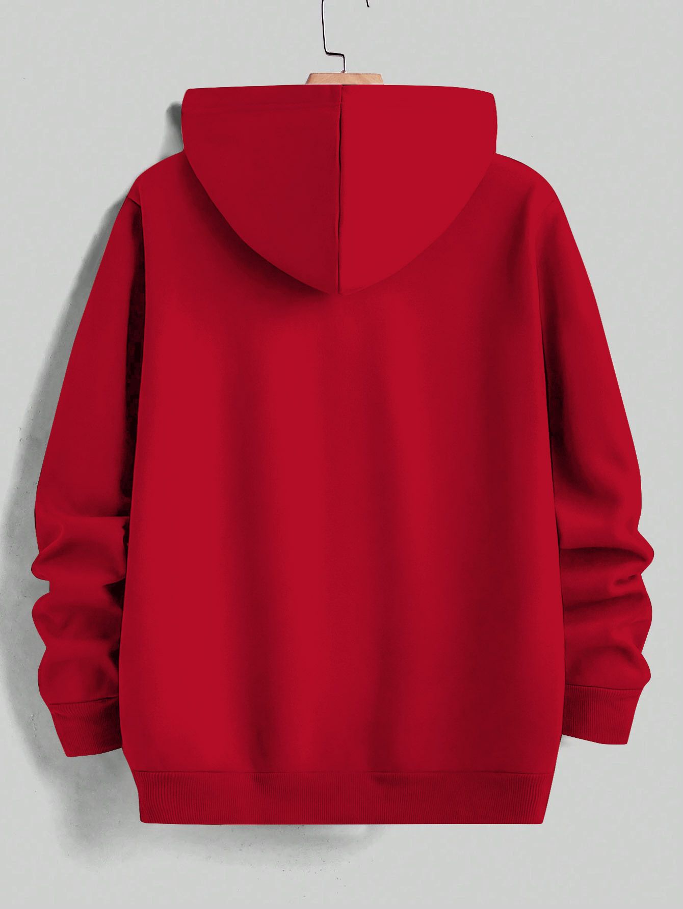 Men'S Norwegian Flag & Design Hooded Sweatshirt - Soft Warm Winter Pullover with Helms & Norse Symbols, All-Season Casual Sportswear, Machine Washable Regular Fit For Casual Attire & Outdoor Activities, Winter Clothing, Geometric Pattern