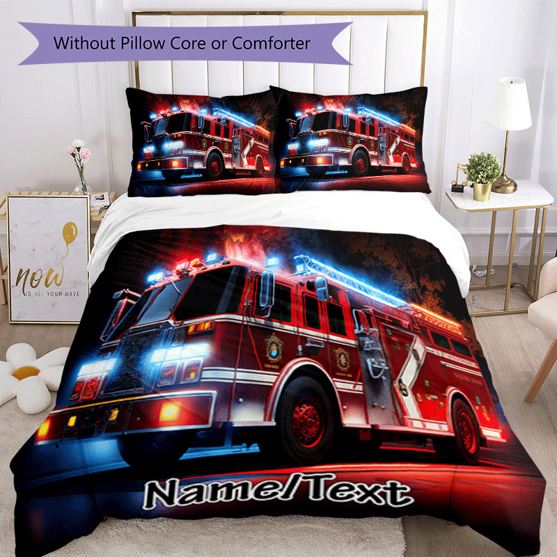 

1 Bedding Set - Personalized Name, -tear, , Duvet Cover , , -, Includes 1 Duvet Cover And 2 Pillowcases (no ) - For Bedroom Decor And Christmas Gifts