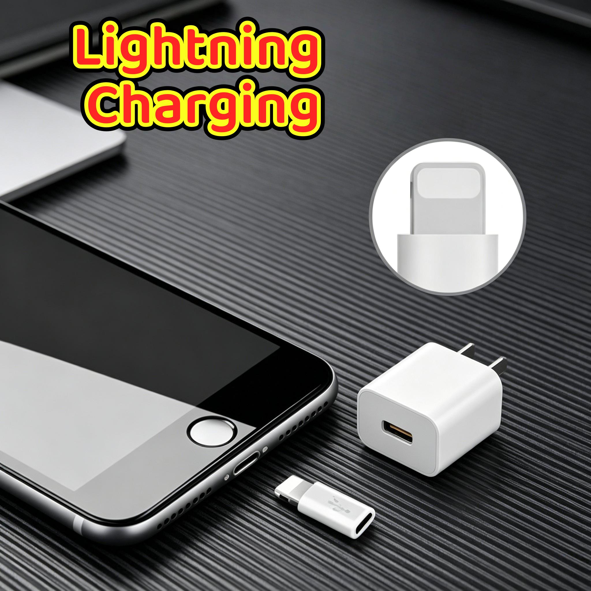 All-In-One USB-C Lightning Micro USB Charging Adapter Kit, 6/12pcs