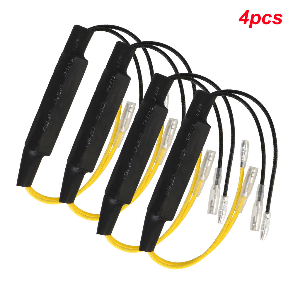 TEMU 12v Car Turn Signal Lights Fault Decoder Drl Error Load Resistor Indicator Blinker Lamps Tester Motorcycle Additions, Without Battery