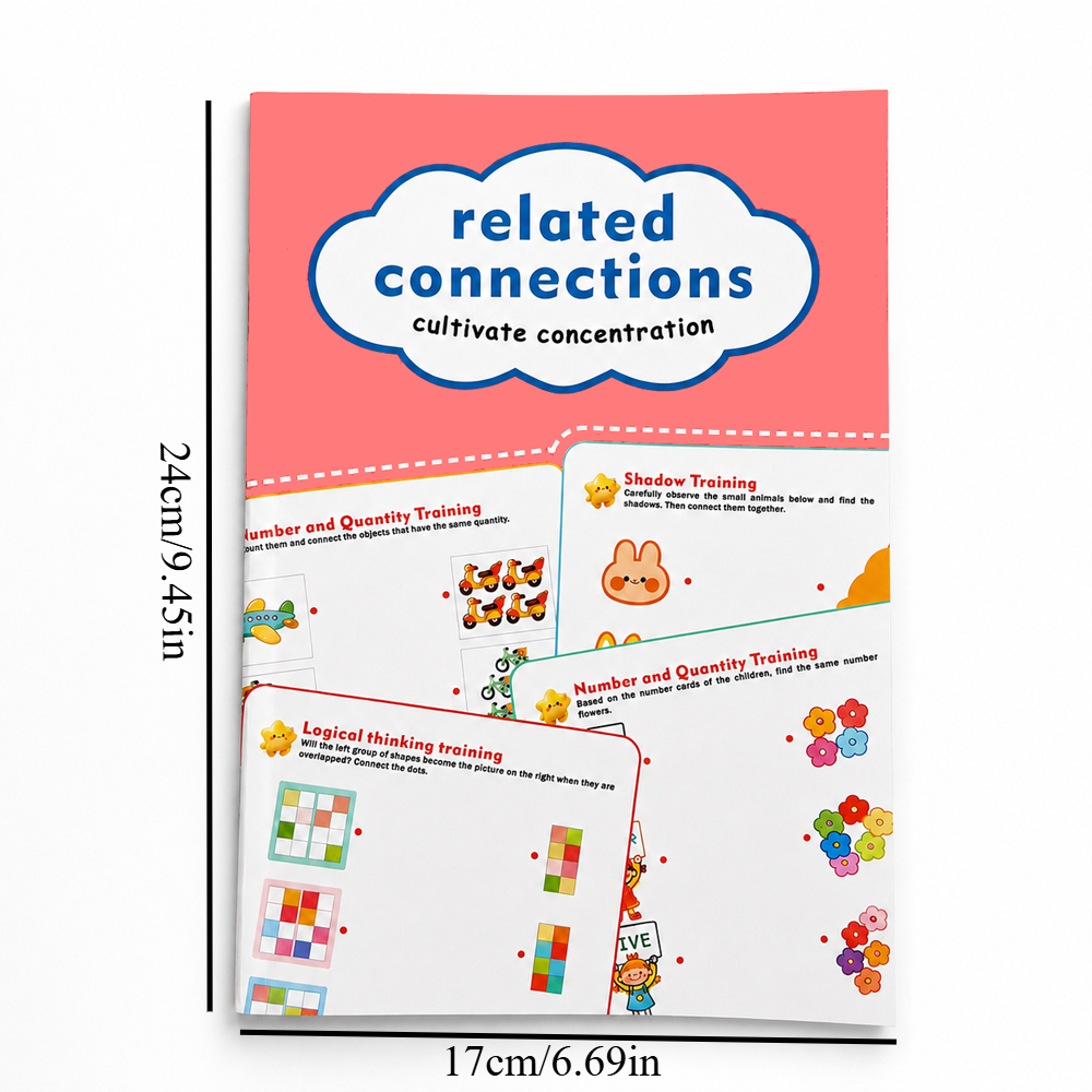 Children's Workbook for Matching & Logic Exercises