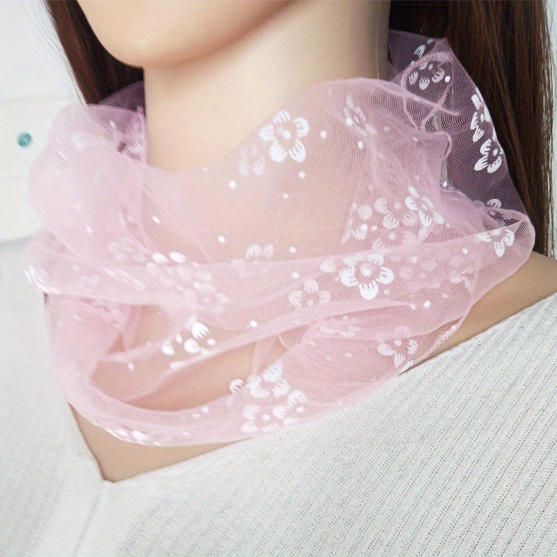 TEMU Protector de Cuello para Mujer de y Verano, Gorro para la Protección del Cuello, Colgante para la Protección de , Cubierta del Cuello para la