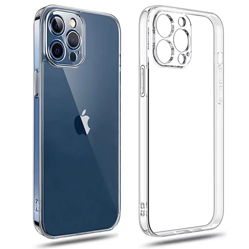 TEMU Phone Case: Ultra Thin Clear Phone Case For Iphone 11/12/13/14/15/16/17/18 Pro Transparent Back Cover