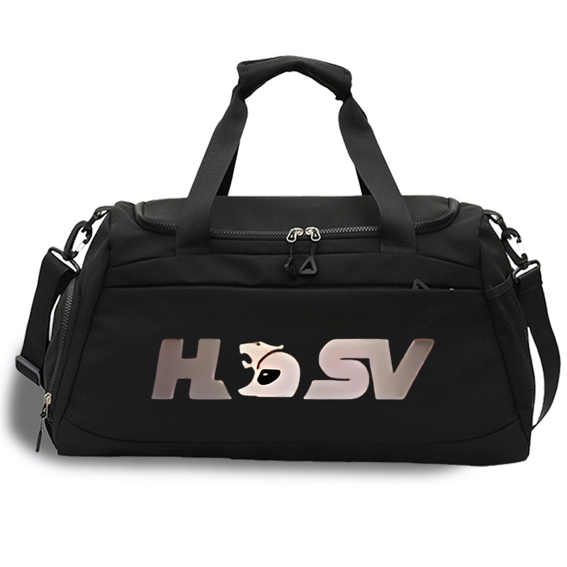 TEMU 1pc Hsv Racing Printed Bag, Large Capacity Sports Bag, Fitness Yoga Bag, Outdoor Camping Storage Bag, Adjustable Shoulder Strap, Dry And Wet