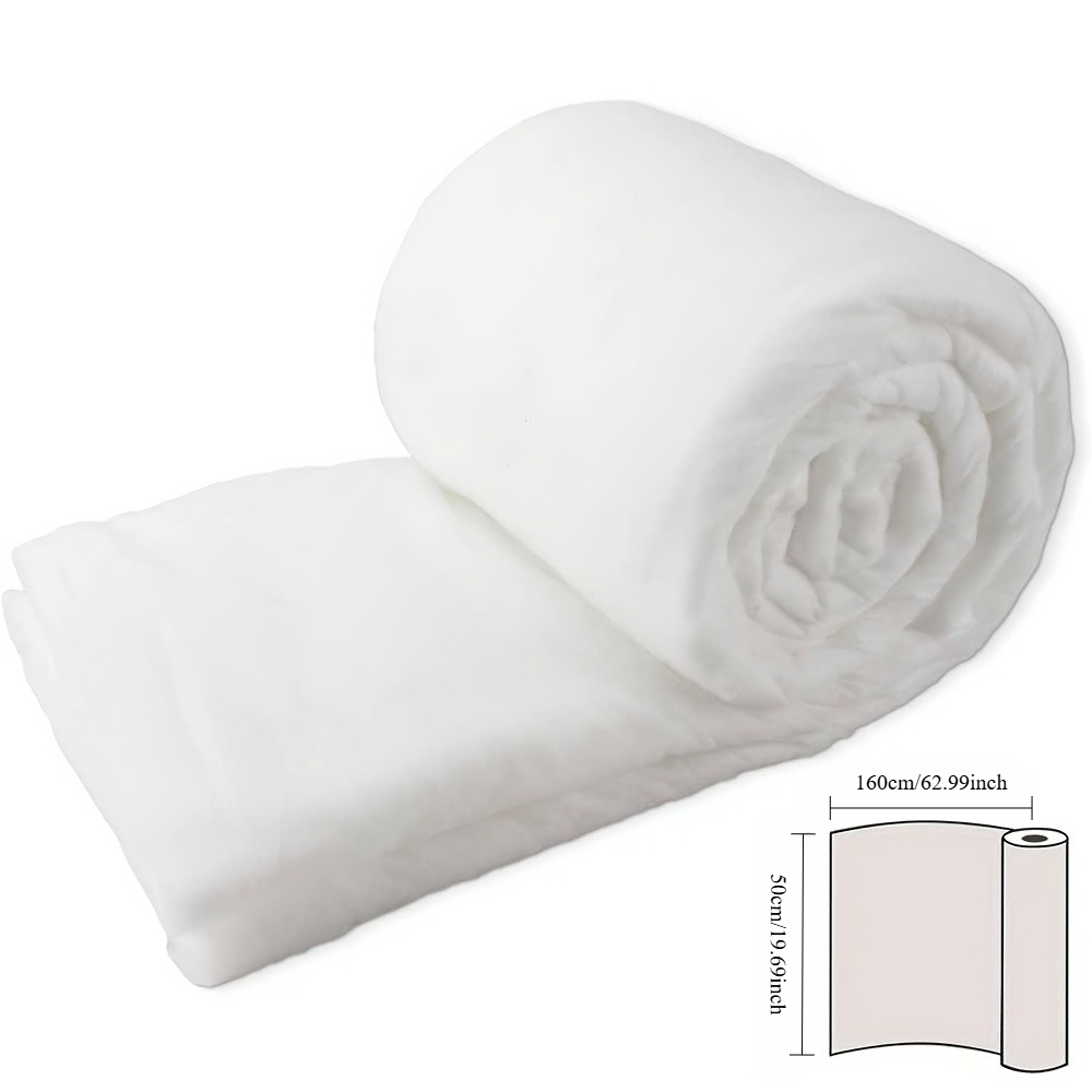 TEMU Forro de tapicería y tela de acolchado de poliéster de dacrón - 39*63In/20*63In, envoltura de cojín para relleno de espuma, proyectos de