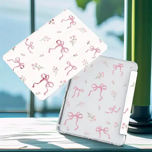 protective case for ipad 10th generation 5 6 ipad12 9 2020 2021 mini4 5 6 ipad10 5 9 7inch double sided colorful printing with pen slot design anti fall shell ultra thin shockproof stand model ipad protective cover