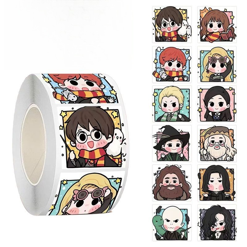 TEMU 500pcs Harry Potter High Desktop Decoration Material Suitcase Stickers