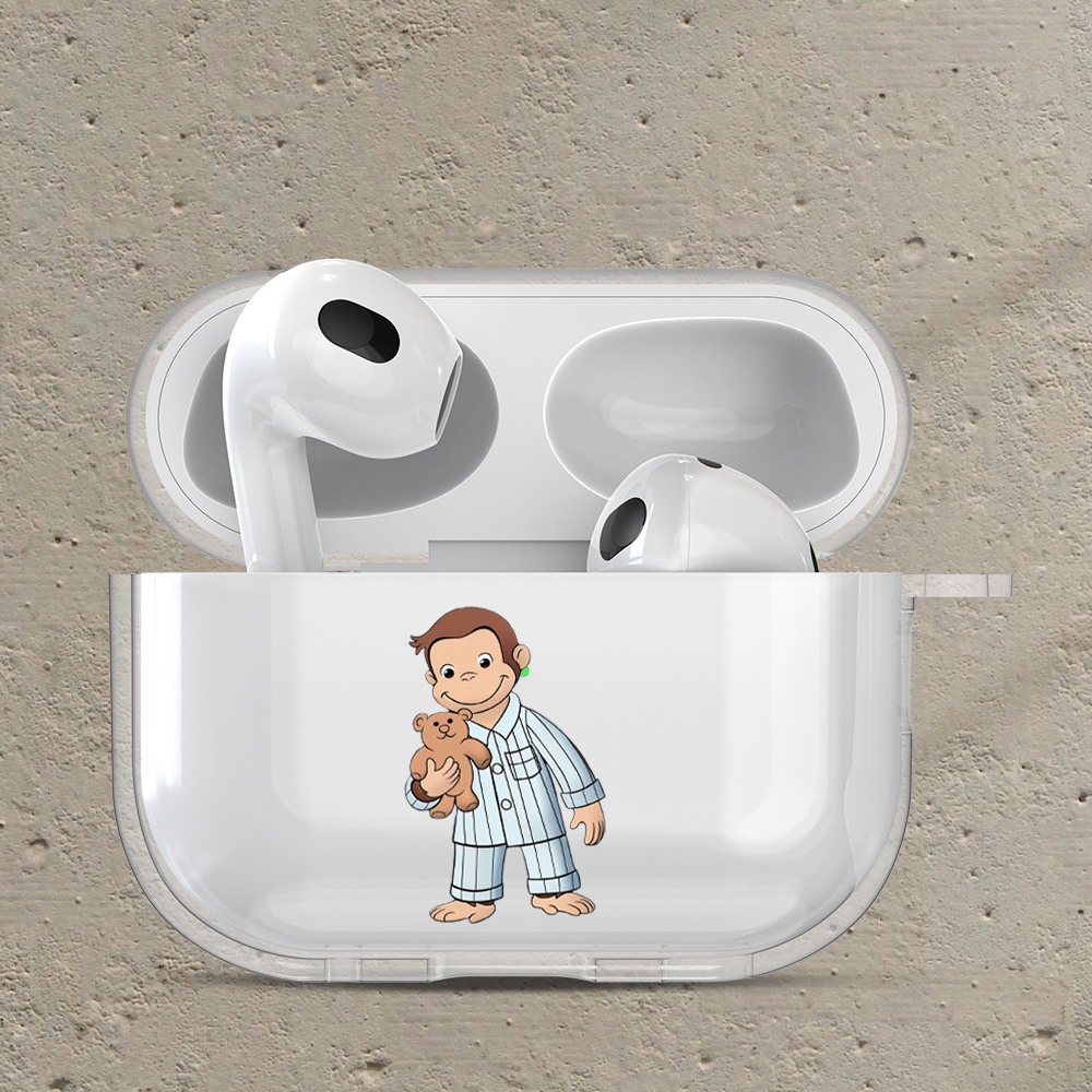 E-shop Cartoon-Affe & Bär Muster Klarhülle für iPhone 4/ 3/ 2/ PRO 2/ PRO – Perfektes Geschenk für Freundin, Freund, Frauen, Männer, Ehemann, Ehefrau,