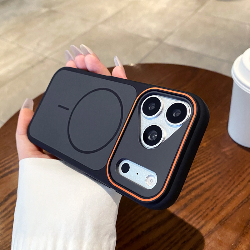 TEMU Phone Case - Suitable For Iphone 18 Pro Phone Case 17 Silicone Full Coverage Anti-drop 15 16 Pro Edge Hard Shell Iphone 14 Fashion Trendy 13
