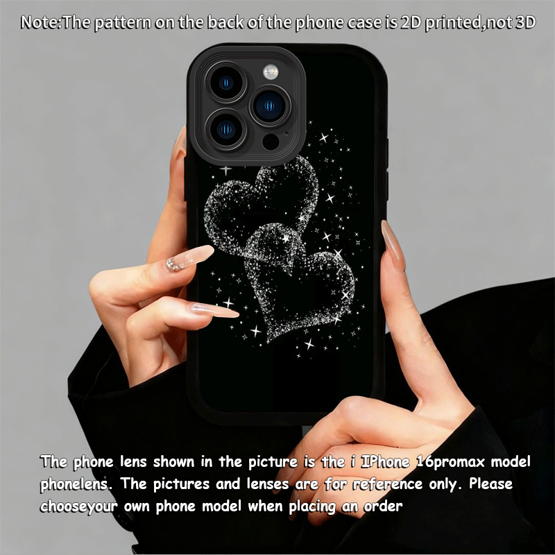 TEMU Phone Case: Silvery Core Stardust New Phone Case For Iphone 17 Air/iphone 17/iphone 17 Pro/iphone 17 Pro Max/16/16 Plus/16 Pro/16 Pro Max/
