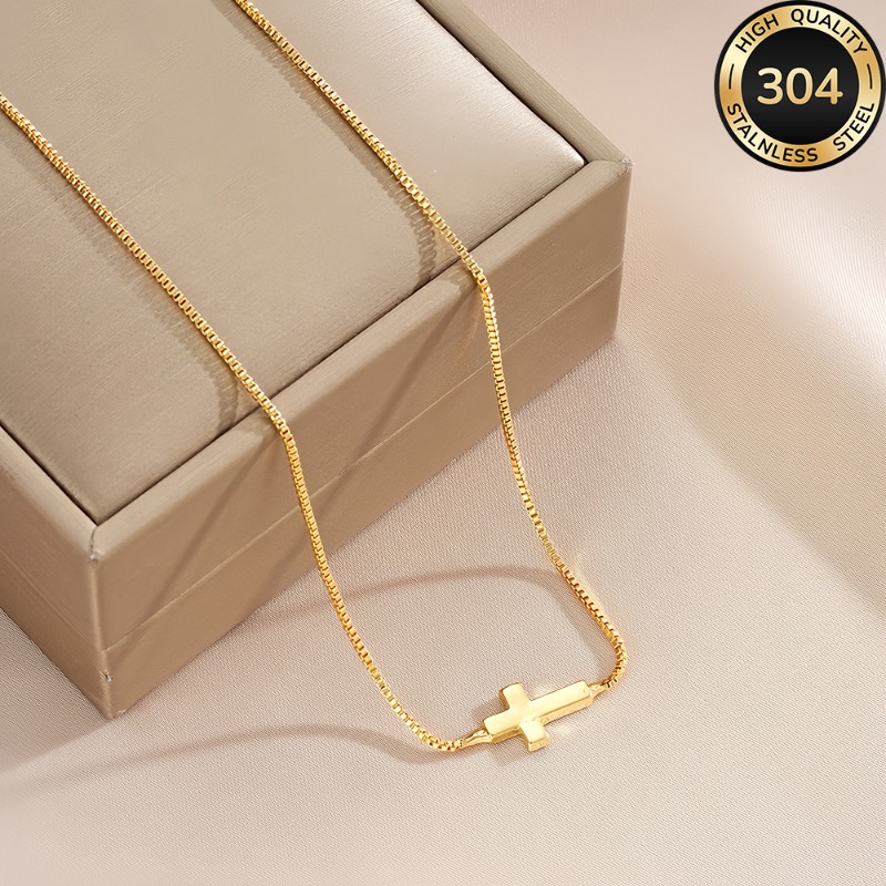 Women's Golden Layered Stackable Necklace — Hypoallergenic