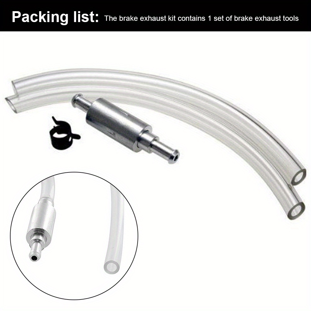 Motorcycle & Auto Clutch Brake Bleeder Hose Kit
