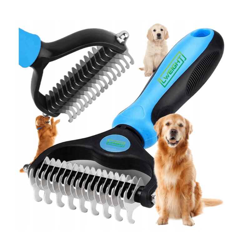Deshedding Comb Trimmer For Dogs Removes Dead Hair Lightweight Portable Design Efficient Pet Grooming Tool For Home Use Ideal For Spring And Autumn Comfortable Handle Classic Practical Style