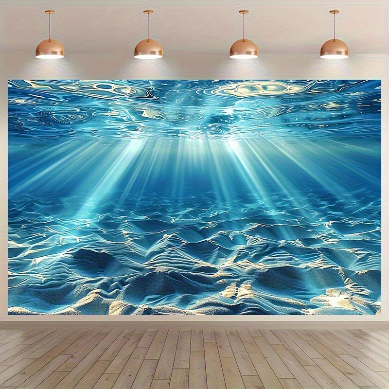 View of Underwater Style Decorations